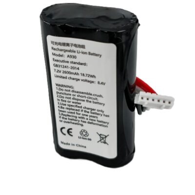 PAX A930 Uyumlu POS Pili -7.2V 2600mAh Uzun Ömürlü Lion pil