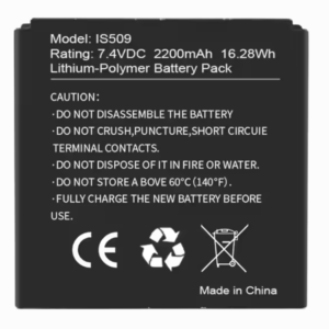 PAX S900 Uyumlu IS509 POS Cihazı Bataryası – 7.4V 2200 mAh Yüksek Kapasiteli Batarya