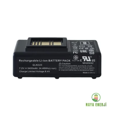 Alternative view of Zebra QLN320/QLN220 Mobil Etiket&Fiş Yazıcı Uyumlu Batarya – 7.2V 3400mAh Li-ion Batarya