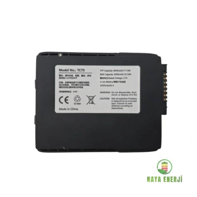 Zebra TC75/TC70/TC72/TC77 Uyumlu El Terminali Bataryası – 3.7V 4500mAh Li-ion Batarya