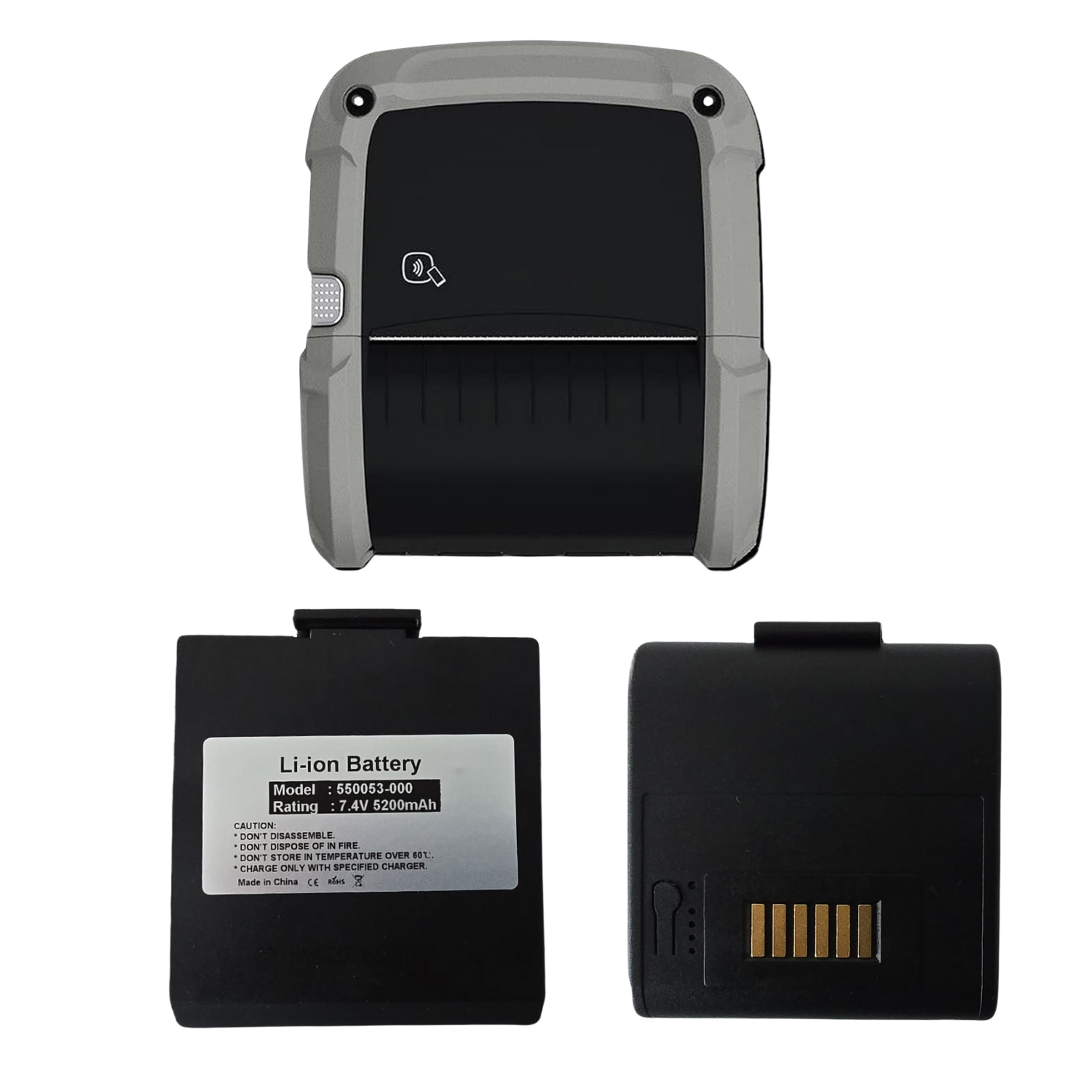 Honeywell RP4 Uyumlu Li-ion Batarya 7.4V 5200 mAh (550053-000) - Görsel 4